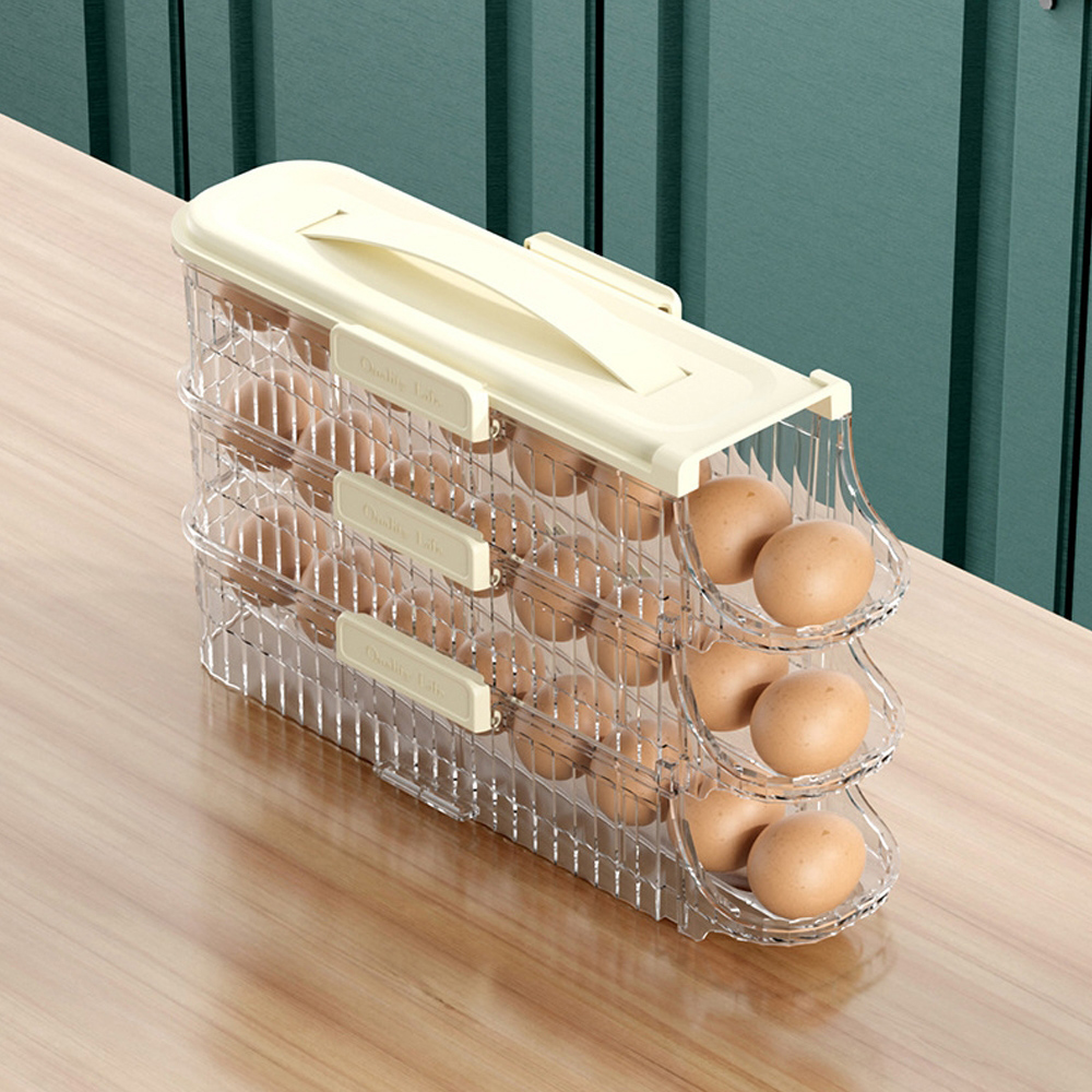 [쿠킹홈] 에그잇 자동정리 24구 계란케이스 에그박스